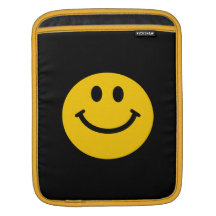 Gelber Smiley Sleeve Für iPads