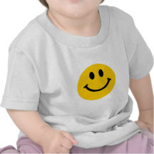 Gelber Smiley T-shirt