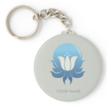 GELEE-BLUME KEYCHAIN NEBELHAFT schlüsselanhängern