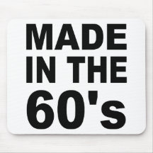 Gemacht im 60er - Geburtstag Mousepads