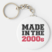 Gemacht in 2000s schlüsselbänder