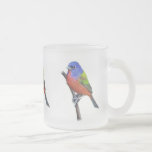 Gemaltes mit dem Kopfe stoßendes Bild Kaffee Tasse