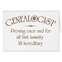 GENEALOGIST. KARTE