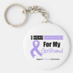 General Cancer I Wear Lavender für meine Freundin Schlüsselband