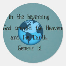 Genese-1:1 Sticker