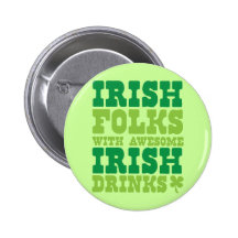 GENS IRLANDAIS AVEC LES BOISSONS IRLANDAISES IMPRE PIN'S