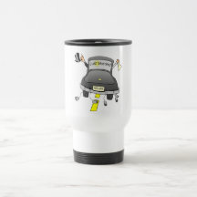 Gerade verheiratet (Auto) Kaffee Tassen