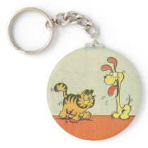Gerade vorbei gehend, keychain