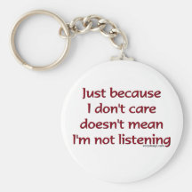 Gerade weil ich mich nicht Keychain interessiere Schlüsselband