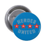 Gerechtigkeits-Liga-Helder lösten Logos buttons