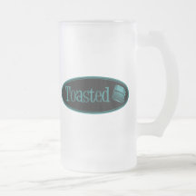 GERÖSTETER Retro Toaster - Schwarzes u. Türkis Kaffeehaferl