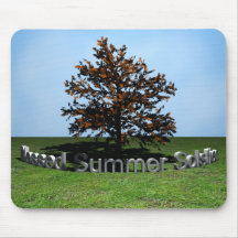 Gesegnete Sommer-Sonnenwende Mauspad