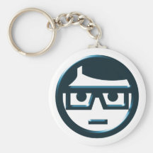 Gesicht Brillenträger Brille face eyeglasses Schlüsselanhänger