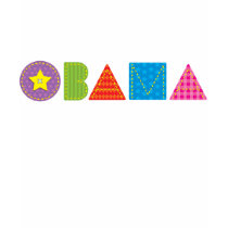 Gestepptes Obama-T-Shirt