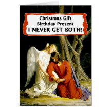 Gestoßen auf Geschenke Grußkarte