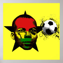 Ghana-Fußball Plakate