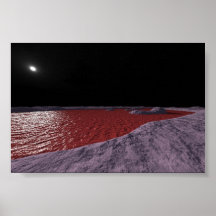 Gibt es Lava auf Mars? Poster