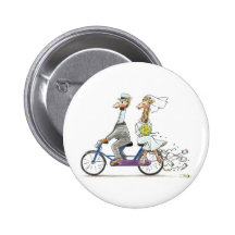 Girafes de mariage badges avec agrafe