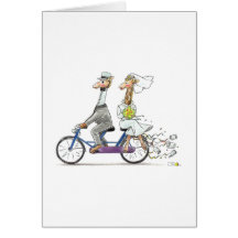 Girafes de mariage cartes