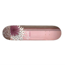 Girly Grrrl Skateboard Personalisiertes Skateboarddeck
