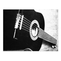 Gitarre Postkarten