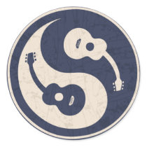 Gitarre Yang - Blau Stickers