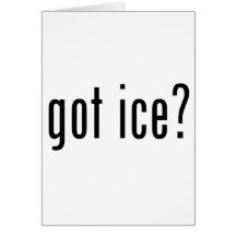 glace obtenue ? carte de vœux