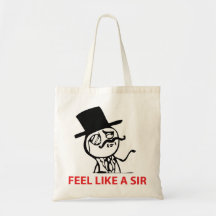 Glauben Sie wie ein Sir - Taschen-Tasche