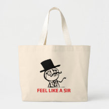 Glauben Sie wie ein Sir Tragetaschen
