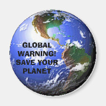 GLOBALES WARNING! KÜHLSCHRANKMAGNET