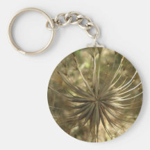 Globe chaud Keychain d'or Porte-clés