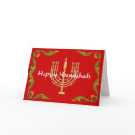Glückliche Chanukka-Karte