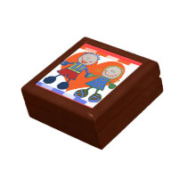 Glückliche Freund-Geschenkbox