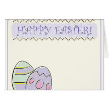 Glückliche Ostern-Karte