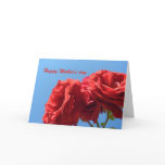 Glückliche Rosa-Rose der Mutter Tageseinfach