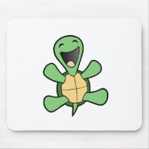Glückliche Schildkröte Mauspads