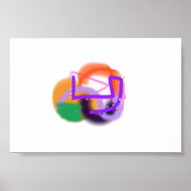 Glückliche und glückliche Kunst Posterdrucke