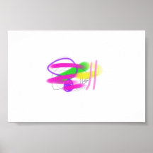 Glückliche und glückliche Kunst Posterdrucke