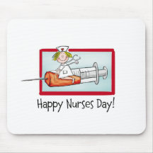 Glücklicher Krankenschwester-Tag Mousepad