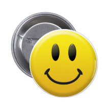 Glücklicher Smiley Anstecknadel