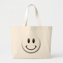 Glücklicher Smiley Einkaufstasche