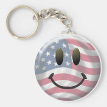 Glücklicher Smiley Schlüsselanhänger