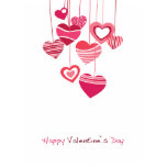 Valentinstags-Karten