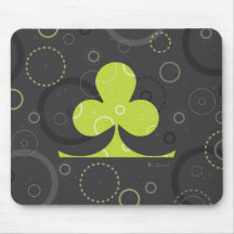 Glückliches irisches Kleeblatt Mousepad