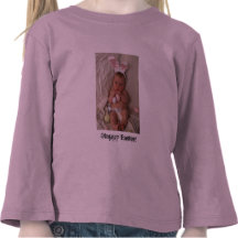 Glückliches Ostern-Baby T-shirts