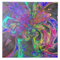 Glühende Explosion von Farbe- aquamarinem u. viole