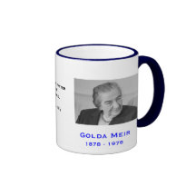 Golda Meir, tasse de l'Israël