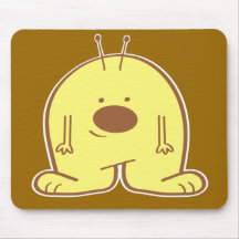 GoldChubby alien Mousepad