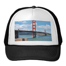 Golden gate bridge und Fort-Punkt in San Francisco Kult Cap