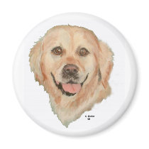 Golden retriever-Magnet